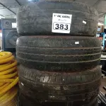 LOTE 383 - 04 PNEUS USADOS MEDIDAS DIVERSAS. (NO ESTADO) ATENÇÃO! FAZER A VISITAÇÃO ANTES DE ARREMATAR, NÃO SABEMOS SE FUNCIONA. LEILÃO NÃO TEM GARANTIA E NEM DEVOLUÇÃO, SUJEITO A POSSÍVEIS AVARIAS VISÍVEIS/OCULTAS E/OU AUSÊNCIA DE COMPONENTES.
