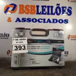 LOTE 393 - 01 JOGO DE CHAVES DE CATRACA COM 39 PEÇAS. (NO ESTADO) ATENÇÃO! FAZER A VISITAÇÃO ANTES DE ARREMATAR, NÃO SABEMOS SE FUNCIONA. LEILÃO NÃO TEM GARANTIA E NEM DEVOLUÇÃO, SUJEITO A POSSÍVEIS AVARIAS VISÍVEIS/OCULTAS E/OU AUSÊNCIA DE COMPONENTES.