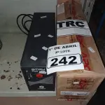 LOTE 242 - 02 NOBREAKS MARCAS MICROSOL.  (NO ESTADO) ATENÇÃO! FAZER A VISITAÇÃO ANTES DE ARREMATAR, NÃO SABEMOS SE FUNCIONA. LEILÃO NÃO TEM GARANTIA E NEM DEVOLUÇÃO, SUJEITO A POSSÍVEIS AVARIAS VISÍVEIS/OCULTAS E/OU AUSÊNCIA DE COMPONENTES.