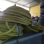 LOTE 467 - 03 ROLOS DE MANGUEIRA CORRUGADA. (NO ESTADO) ATENÇÃO! FAZER A VISITAÇÃO ANTES DE ARREMATAR, NÃO SABEMOS SE FUNCIONA. LEILÃO NÃO TEM GARANTIA E NEM DEVOLUÇÃO, SUJEITO A POSSÍVEIS AVARIAS VISÍVEIS/OCULTAS E/OU AUSÊNCIA DE COMPONENTES.