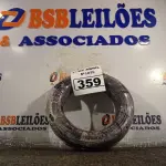 LOTE 359 - 01 ROLO DE CABO FLEXÍVEL 100M 4MM NA COR PRETA(NOVO). (NO ESTADO) ATENÇÃO! FAZER A VISITAÇÃO ANTES DE ARREMATAR, NÃO SABEMOS SE FUNCIONA. LEILÃO NÃO TEM GARANTIA E NEM DEVOLUÇÃO, SUJEITO A POSSÍVEIS AVARIAS VISÍVEIS/OCULTAS E/OU AUSÊNCIA DE COMPONENTES.