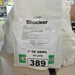 LOTE 389 - 15KG DE FUNGICIDA MICROBIOLÓGICO AGRIVALLE SHOCKER. (NO ESTADO) ATENÇÃO! FAZER A VISITAÇÃO ANTES DE ARREMATAR, NÃO SABEMOS SE FUNCIONA. LEILÃO NÃO TEM GARANTIA E NEM DEVOLUÇÃO, SUJEITO A POSSÍVEIS AVARIAS VISÍVEIS/OCULTAS E/OU AUSÊNCIA DE COMPONENTES.
