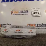 LOTE 332 - 01 ROLO DE CABO FLEXÍVEL 100M 4MM NA COR CINZA(NOVO). (NO ESTADO) ATENÇÃO! FAZER A VISITAÇÃO ANTES DE ARREMATAR, NÃO SABEMOS SE FUNCIONA. LEILÃO NÃO TEM GARANTIA E NEM DEVOLUÇÃO, SUJEITO A POSSÍVEIS AVARIAS VISÍVEIS/OCULTAS E/OU AUSÊNCIA DE COMPONENTES.