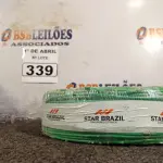 LOTE 339 - 01 ROLO DE CABO FLEXÍVEL 100M 2,5MM NA COR VERDE(NOVO). (NO ESTADO) ATENÇÃO! FAZER A VISITAÇÃO ANTES DE ARREMATAR, NÃO SABEMOS SE FUNCIONA. LEILÃO NÃO TEM GARANTIA E NEM DEVOLUÇÃO, SUJEITO A POSSÍVEIS AVARIAS VISÍVEIS/OCULTAS E/OU AUSÊNCIA DE COMPONENTES.