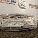LOTE 332 - 01 ROLO DE CABO FLEXÍVEL 100M 4MM NA COR CINZA(NOVO). (NO ESTADO) ATENÇÃO! FAZER A VISITAÇÃO ANTES DE ARREMATAR, NÃO SABEMOS SE FUNCIONA. LEILÃO NÃO TEM GARANTIA E NEM DEVOLUÇÃO, SUJEITO A POSSÍVEIS AVARIAS VISÍVEIS/OCULTAS E/OU AUSÊNCIA DE COMPONENTES.