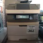 LOTE 362 - 01 IMPRESSORA MARCA LEXMARK MODELO X464. (NO ESTADO) ATENÇÃO! FAZER A VISITAÇÃO ANTES DE ARREMATAR, NÃO SABEMOS SE FUNCIONA. LEILÃO NÃO TEM GARANTIA E NEM DEVOLUÇÃO, SUJEITO A POSSÍVEIS AVARIAS VISÍVEIS/OCULTAS E/OU AUSÊNCIA DE COMPONENTES.