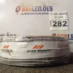 LOTE 282 - 01 ROLO DE CABO FLEXÍVEL 100M 2,5MM NA COR CINZA(NOVO). (NO ESTADO) ATENÇÃO! FAZER A VISITAÇÃO ANTES DE ARREMATAR, NÃO SABEMOS SE FUNCIONA. LEILÃO NÃO TEM GARANTIA E NEM DEVOLUÇÃO, SUJEITO A POSSÍVEIS AVARIAS VISÍVEIS/OCULTAS E/OU AUSÊNCIA DE COMPONENTES.