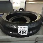 LOTE 484 - 02 PNEUS DE MOTO USADOS 120/70/19 E 90/90/21. (NO ESTADO) ATENÇÃO! FAZER A VISITAÇÃO ANTES DE ARREMATAR, NÃO SABEMOS SE FUNCIONA. LEILÃO NÃO TEM GARANTIA E NEM DEVOLUÇÃO, SUJEITO A POSSÍVEIS AVARIAS VISÍVEIS/OCULTAS E/OU AUSÊNCIA DE COMPONENTES.