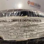 LOTE 420 - 01 ROLO DE CABO FLEXÍVEL 100M 4MM NA COR PRETA(NOVO). (NO ESTADO) ATENÇÃO! FAZER A VISITAÇÃO ANTES DE ARREMATAR, NÃO SABEMOS SE FUNCIONA. LEILÃO NÃO TEM GARANTIA E NEM DEVOLUÇÃO, SUJEITO A POSSÍVEIS AVARIAS VISÍVEIS/OCULTAS E/OU AUSÊNCIA DE COMPONENTES.