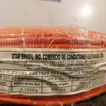 LOTE 388 - 01 ROLO DE CABO FLEXÍVEL 100M 4MM NA COR VERMELHA(NOVO). (NO ESTADO) ATENÇÃO! FAZER A VISITAÇÃO ANTES DE ARREMATAR, NÃO SABEMOS SE FUNCIONA. LEILÃO NÃO TEM GARANTIA E NEM DEVOLUÇÃO, SUJEITO A POSSÍVEIS AVARIAS VISÍVEIS/OCULTAS E/OU AUSÊNCIA DE COMPONENTES.