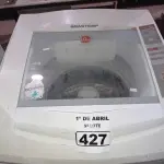 LOTE 427 - 01 LAVADORA MARCA BRASTEMP 10KG 220V. (NO ESTADO) ATENÇÃO! FAZER A VISITAÇÃO ANTES DE ARREMATAR, NÃO SABEMOS SE FUNCIONA. LEILÃO NÃO TEM GARANTIA E NEM DEVOLUÇÃO, SUJEITO A POSSÍVEIS AVARIAS VISÍVEIS/OCULTAS E/OU AUSÊNCIA DE COMPONENTES.