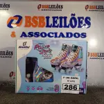 LOTE 286 - 01 PAR DE PATINS ROLLER SKATE SEREIA AJUSTÁVEIS TAMANHO 35/38. (NO ESTADO) ATENÇÃO! FAZER A VISITAÇÃO ANTES DE ARREMATAR, NÃO SABEMOS SE FUNCIONA. LEILÃO NÃO TEM GARANTIA E NEM DEVOLUÇÃO, SUJEITO A POSSÍVEIS AVARIAS VISÍVEIS/OCULTAS E/OU AUSÊNCIA DE COMPONENTES.