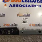 LOTE 333 - 01 GRAVADOR DE FITA CASSETE E 01 MESA DE SOM. (NO ESTADO) ATENÇÃO! FAZER A VISITAÇÃO ANTES DE ARREMATAR, NÃO SABEMOS SE FUNCIONA. LEILÃO NÃO TEM GARANTIA E NEM DEVOLUÇÃO, SUJEITO A POSSÍVEIS AVARIAS VISÍVEIS/OCULTAS E/OU AUSÊNCIA DE COMPONENTES.