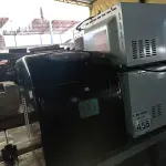LOTE 455 - 01 MÁQUINA DE GELO E 02 MICRO-ONDAS. (NO ESTADO) ATENÇÃO! FAZER A VISITAÇÃO ANTES DE ARREMATAR, NÃO SABEMOS SE FUNCIONA. LEILÃO NÃO TEM GARANTIA E NEM DEVOLUÇÃO, SUJEITO A POSSÍVEIS AVARIAS VISÍVEIS/OCULTAS E/OU AUSÊNCIA DE COMPONENTES.