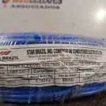 LOTE 354 - 01 ROLO DE CABO FLEXÍVEL 100M 4MM NA COR AZUL(NOVO). (NO ESTADO) ATENÇÃO! FAZER A VISITAÇÃO ANTES DE ARREMATAR, NÃO SABEMOS SE FUNCIONA. LEILÃO NÃO TEM GARANTIA E NEM DEVOLUÇÃO, SUJEITO A POSSÍVEIS AVARIAS VISÍVEIS/OCULTAS E/OU AUSÊNCIA DE COMPONENTES.