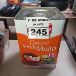 LOTE 245 - 01 LATA DE TINTA IQUINE DELANIL RENDE MUITO 18L FOSCO BASE “M”. (NO ESTADO) ATENÇÃO! FAZER A VISITAÇÃO ANTES DE ARREMATAR, NÃO SABEMOS SE FUNCIONA. LEILÃO NÃO TEM GARANTIA E NEM DEVOLUÇÃO, SUJEITO A POSSÍVEIS AVARIAS VISÍVEIS/OCULTAS E/OU AUSÊNCIA DE COMPONENTES.