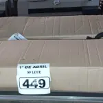 LOTE 449 - 02 ACABAMENTOS PARA O SANTO ANTÔNIO DA HILUX. (NO ESTADO) ATENÇÃO! FAZER A VISITAÇÃO ANTES DE ARREMATAR, NÃO SABEMOS SE FUNCIONA. LEILÃO NÃO TEM GARANTIA E NEM DEVOLUÇÃO, SUJEITO A POSSÍVEIS AVARIAS VISÍVEIS/OCULTAS E/OU AUSÊNCIA DE COMPONENTES.