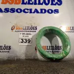 LOTE 339 - 01 ROLO DE CABO FLEXÍVEL 100M 2,5MM NA COR VERDE(NOVO). (NO ESTADO) ATENÇÃO! FAZER A VISITAÇÃO ANTES DE ARREMATAR, NÃO SABEMOS SE FUNCIONA. LEILÃO NÃO TEM GARANTIA E NEM DEVOLUÇÃO, SUJEITO A POSSÍVEIS AVARIAS VISÍVEIS/OCULTAS E/OU AUSÊNCIA DE COMPONENTES.