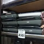 LOTE 450 - 06 SCANNERS MARCAS E MODELOS DIVERSOS. (NO ESTADO) ATENÇÃO! FAZER A VISITAÇÃO ANTES DE ARREMATAR, NÃO SABEMOS SE FUNCIONA. LEILÃO NÃO TEM GARANTIA E NEM DEVOLUÇÃO, SUJEITO A POSSÍVEIS AVARIAS VISÍVEIS/OCULTAS E/OU AUSÊNCIA DE COMPONENTES.