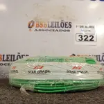 LOTE 322 - 01 ROLO DE CABO FLEXÍVEL 100M 4MM NA COR VERDE(NOVO). (NO ESTADO) ATENÇÃO! FAZER A VISITAÇÃO ANTES DE ARREMATAR, NÃO SABEMOS SE FUNCIONA. LEILÃO NÃO TEM GARANTIA E NEM DEVOLUÇÃO, SUJEITO A POSSÍVEIS AVARIAS VISÍVEIS/OCULTAS E/OU AUSÊNCIA DE COMPONENTES.