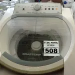 LOTE 508 - 01 MÁQUINA DE LAVAR ROUPAS MARCA BRASTEMP 11KG 127V. (NO ESTADO) ATENÇÃO! FAZER A VISITAÇÃO ANTES DE ARREMATAR, NÃO SABEMOS SE FUNCIONA. LEILÃO NÃO TEM GARANTIA E NEM DEVOLUÇÃO, SUJEITO A POSSÍVEIS AVARIAS VISÍVEIS/OCULTAS E/OU AUSÊNCIA DE COMPONENTES.