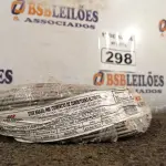 LOTE 298 - 01 ROLO DE CABO FLEXÍVEL 100M 2,5MM NA COR CINZA(NOVO). (NO ESTADO) ATENÇÃO! FAZER A VISITAÇÃO ANTES DE ARREMATAR, NÃO SABEMOS SE FUNCIONA. LEILÃO NÃO TEM GARANTIA E NEM DEVOLUÇÃO, SUJEITO A POSSÍVEIS AVARIAS VISÍVEIS/OCULTAS E/OU AUSÊNCIA DE COMPONENTES.