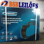 LOTE 392 - 01 INVERSORA DE SOLDA. (NO ESTADO) ATENÇÃO! FAZER A VISITAÇÃO ANTES DE ARREMATAR, NÃO SABEMOS SE FUNCIONA. LEILÃO NÃO TEM GARANTIA E NEM DEVOLUÇÃO, SUJEITO A POSSÍVEIS AVARIAS VISÍVEIS/OCULTAS E/OU AUSÊNCIA DE COMPONENTES.