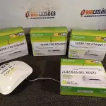 LOTE 302 - 05 ROTEADORES MARCAS E MODELOS DIVERSOS. (NO ESTADO) ATENÇÃO! FAZER A VISITAÇÃO ANTES DE ARREMATAR, NÃO SABEMOS SE FUNCIONA. LEILÃO NÃO TEM GARANTIA E NEM DEVOLUÇÃO, SUJEITO A POSSÍVEIS AVARIAS VISÍVEIS/OCULTAS E/OU AUSÊNCIA DE COMPONENTES.