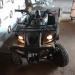 LOTE 343 - 01 QUADRICICLO 200CC. (NO ESTADO) ATENÇÃO! FAZER A VISITAÇÃO ANTES DE ARREMATAR, NÃO SABEMOS SE FUNCIONA. LEILÃO NÃO TEM GARANTIA E NEM DEVOLUÇÃO, SUJEITO A POSSÍVEIS AVARIAS VISÍVEIS/OCULTAS E/OU AUSÊNCIA DE COMPONENTES.