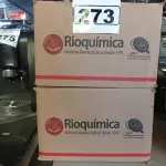 LOTE 273 - 02 CAIXAS COM BISNAGAS DE ÁLCOOL EM GEL 90G. (NO ESTADO) ATENÇÃO! FAZER A VISITAÇÃO ANTES DE ARREMATAR, NÃO SABEMOS SE FUNCIONA. LEILÃO NÃO TEM GARANTIA E NEM DEVOLUÇÃO, SUJEITO A POSSÍVEIS AVARIAS VISÍVEIS/OCULTAS E/OU AUSÊNCIA DE COMPONENTES.