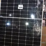 LOTE 440 - 01 PLACA SOLAR 41V 445W COM AVARIAS. (NO ESTADO) ATENÇÃO! FAZER A VISITAÇÃO ANTES DE ARREMATAR, NÃO SABEMOS SE FUNCIONA. LEILÃO NÃO TEM GARANTIA E NEM DEVOLUÇÃO, SUJEITO A POSSÍVEIS AVARIAS VISÍVEIS/OCULTAS E/OU AUSÊNCIA DE COMPONENTES.
