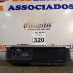 LOTE 320 - 01 PROJETOR MULTIMIDIA MARCA BENQ. (NO ESTADO) ATENÇÃO! FAZER A VISITAÇÃO ANTES DE ARREMATAR, NÃO SABEMOS SE FUNCIONA. LEILÃO NÃO TEM GARANTIA E NEM DEVOLUÇÃO, SUJEITO A POSSÍVEIS AVARIAS VISÍVEIS/OCULTAS E/OU AUSÊNCIA DE COMPONENTES.