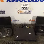 LOTE 338 - 01 APARELHO DE DVD, 01 FONTE DO NOTEBOOK SONY E 02 LEITORES DE DVD PORTÁTIL. (NO ESTADO) ATENÇÃO! FAZER A VISITAÇÃO ANTES DE ARREMATAR, NÃO SABEMOS SE FUNCIONA. LEILÃO NÃO TEM GARANTIA E NEM DEVOLUÇÃO, SUJEITO A POSSÍVEIS AVARIAS VISÍVEIS/OCULTAS E/OU AUSÊNCIA DE COMPONENTES.