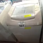 LOTE 507 - 01 MÁQUINA DE LAVAR ROUPAS MARCA BRASTEMP 08KG 220V. (NO ESTADO) ATENÇÃO! FAZER A VISITAÇÃO ANTES DE ARREMATAR, NÃO SABEMOS SE FUNCIONA. LEILÃO NÃO TEM GARANTIA E NEM DEVOLUÇÃO, SUJEITO A POSSÍVEIS AVARIAS VISÍVEIS/OCULTAS E/OU AUSÊNCIA DE COMPONENTES.