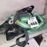 LOTE 468 - 05 CINTOS DE SEGURANÇA NO TRABALHO. (NO ESTADO) ATENÇÃO! FAZER A VISITAÇÃO ANTES DE ARREMATAR, NÃO SABEMOS SE FUNCIONA. LEILÃO NÃO TEM GARANTIA E NEM DEVOLUÇÃO, SUJEITO A POSSÍVEIS AVARIAS VISÍVEIS/OCULTAS E/OU AUSÊNCIA DE COMPONENTES.