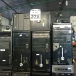 LOTE 278 - 09 CPU’S MARCAS E MODELOS DIVERSOS PARA RETIRADA DE PEÇAS. (NO ESTADO) ATENÇÃO! FAZER A VISITAÇÃO ANTES DE ARREMATAR, NÃO SABEMOS SE FUNCIONA. LEILÃO NÃO TEM GARANTIA E NEM DEVOLUÇÃO, SUJEITO A POSSÍVEIS AVARIAS VISÍVEIS/OCULTAS E/OU AUSÊNCIA DE COMPONENTES.