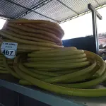 LOTE 467 - 03 ROLOS DE MANGUEIRA CORRUGADA. (NO ESTADO) ATENÇÃO! FAZER A VISITAÇÃO ANTES DE ARREMATAR, NÃO SABEMOS SE FUNCIONA. LEILÃO NÃO TEM GARANTIA E NEM DEVOLUÇÃO, SUJEITO A POSSÍVEIS AVARIAS VISÍVEIS/OCULTAS E/OU AUSÊNCIA DE COMPONENTES.