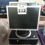 LOTE 252 - 01 CPU E 03 MONITORES MARCAS E MODELOS DIVERSOS. (NO ESTADO) ATENÇÃO! FAZER A VISITAÇÃO ANTES DE ARREMATAR, NÃO SABEMOS SE FUNCIONA. LEILÃO NÃO TEM GARANTIA E NEM DEVOLUÇÃO, SUJEITO A POSSÍVEIS AVARIAS VISÍVEIS/OCULTAS E/OU AUSÊNCIA DE COMPONENTES.