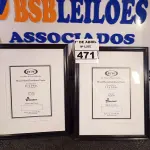 LOTE 471 - 02 QUADROS. (NO ESTADO) ATENÇÃO! FAZER A VISITAÇÃO ANTES DE ARREMATAR, NÃO SABEMOS SE FUNCIONA. LEILÃO NÃO TEM GARANTIA E NEM DEVOLUÇÃO, SUJEITO A POSSÍVEIS AVARIAS VISÍVEIS/OCULTAS E/OU AUSÊNCIA DE COMPONENTES.