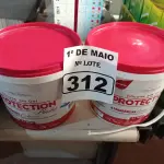 LOTE 312 - 02 BALDES DE SILICONE EM GEL 3.2L (NO ESTADO) ATENÇÃO! FAZER A VISITAÇÃO ANTES DE ARREMATAR, NÃO SABEMOS SE FUNCIONA. LEILÃO NÃO TEM GARANTIA E NEM DEVOLUÇÃO, SUJEITO A POSSÍVEIS AVARIAS VISÍVEIS/OCULTAS E/OU AUSÊNCIA DE COMPONENTES.