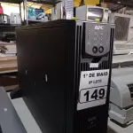 LOTE 149 - 01 NOBREAK MARCA APC SMART-UP RT 3000. (NO ESTADO) ATENÇÃO! FAZER A VISITAÇÃO ANTES DE ARREMATAR, NÃO SABEMOS SE FUNCIONA. LEILÃO NÃO TEM GARANTIA E NEM DEVOLUÇÃO, SUJEITO A POSSÍVEIS AVARIAS VISÍVEIS/OCULTAS E/OU AUSÊNCIA DE COMPONENTES.