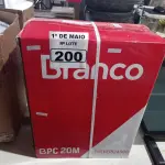 LOTE 200 - 01 PULVERIZADOR COSTAL BPC20 BRANCO. (NOVO) (NO ESTADO)
