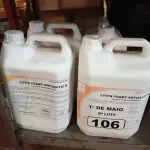 LOTE 106 - 20 LITROS DE SABONETE DE ESPUMA ANTISSÉPTICO. (NO ESTADO) ATENÇÃO! FAZER A VISITAÇÃO ANTES DE ARREMATAR, NÃO SABEMOS SE FUNCIONA. LEILÃO NÃO TEM GARANTIA E NEM DEVOLUÇÃO, SUJEITO A POSSÍVEIS AVARIAS VISÍVEIS/OCULTAS E/OU AUSÊNCIA DE COMPONENTES.