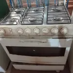 LOTE 172 - 01 FOGÃO A GÁS 06 BOCAS. (NO ESTADO) ATENÇÃO! FAZER A VISITAÇÃO ANTES DE ARREMATAR, NÃO SABEMOS SE FUNCIONA. LEILÃO NÃO TEM GARANTIA E NEM DEVOLUÇÃO, SUJEITO A POSSÍVEIS AVARIAS VISÍVEIS/OCULTAS E/OU AUSÊNCIA DE COMPONENTES.