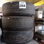 LOTE 294 - 03 RODAS DE LIGA LEVES 05 FUROS DA LIFAN COM PNEUS USADOS NAS MEDIDAS 235/60/16.  (NO ESTADO) ATENÇÃO! FAZER A VISITAÇÃO ANTES DE ARREMATAR, NÃO SABEMOS SE FUNCIONA. LEILÃO NÃO TEM GARANTIA E NEM DEVOLUÇÃO, SUJEITO A POSSÍVEIS AVARIAS VISÍVEIS/OCULTAS E/OU AUSÊNCIA DE COMPONENTES.