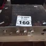 LOTE 160 - 01 AMPLIFICADOR CCE AS-2020. (NO ESTADO) ATENÇÃO! FAZER A VISITAÇÃO ANTES DE ARREMATAR, NÃO SABEMOS SE FUNCIONA. LEILÃO NÃO TEM GARANTIA E NEM DEVOLUÇÃO, SUJEITO A POSSÍVEIS AVARIAS VISÍVEIS/OCULTAS E/OU AUSÊNCIA DE COMPONENTES.
