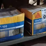 LOTE 094 - 02 CAIXAS DE SIKA TOP-100, REVESTIMENTO IMPERMEABILIZANTE SEMI-FLEXIVEL 18KG. (NO ESTADO) ATENÇÃO! FAZER A VISITAÇÃO ANTES DE ARREMATAR, NÃO SABEMOS SE FUNCIONA. LEILÃO NÃO TEM GARANTIA E NEM DEVOLUÇÃO, SUJEITO A POSSÍVEIS AVARIAS VISÍVEIS/OCULTAS E/OU AUSÊNCIA DE COMPONENTES.