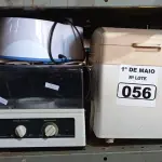 LOTE 056 - 01 PANELA DE FAZER PÃO E 03 UMIDIFICADORES DE AR MARCAS E MODELOS DIVERSOS. (NO ESTADO) ATENÇÃO! FAZER A VISITAÇÃO ANTES DE ARREMATAR, NÃO SABEMOS SE FUNCIONA. LEILÃO NÃO TEM GARANTIA E NEM DEVOLUÇÃO, SUJEITO A POSSÍVEIS AVARIAS VISÍVEIS/OCULTAS E/OU AUSÊNCIA DE COMPONENTES.