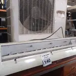 LOTE 140 - 01 AR CONDICIONADO MARCA FUJITSU. (NO ESTADO) ATENÇÃO! FAZER A VISITAÇÃO ANTES DE ARREMATAR, NÃO SABEMOS SE FUNCIONA. LEILÃO NÃO TEM GARANTIA E NEM DEVOLUÇÃO, SUJEITO A POSSÍVEIS AVARIAS VISÍVEIS/OCULTAS E/OU AUSÊNCIA DE COMPONENTES.