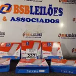 LOTE 227 - 06 LUMINÁRIAS DE LED DE EMBUTIR QUADRADA 240V 12W 6500K DECORLUX. (NOVAS) (NO ESTADO)